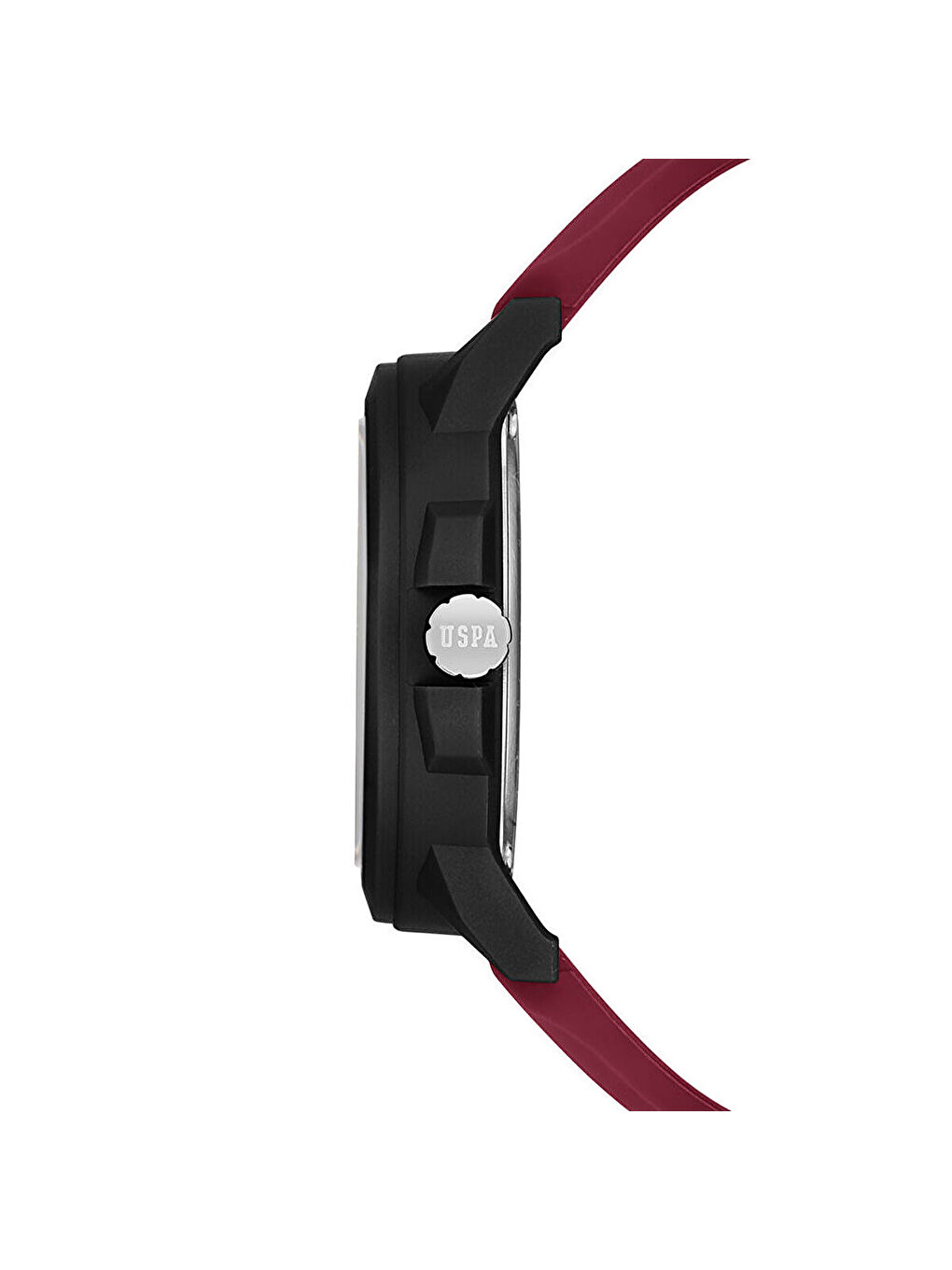 Kırmızı USPA1029-03 Erkek Kol Saati-1