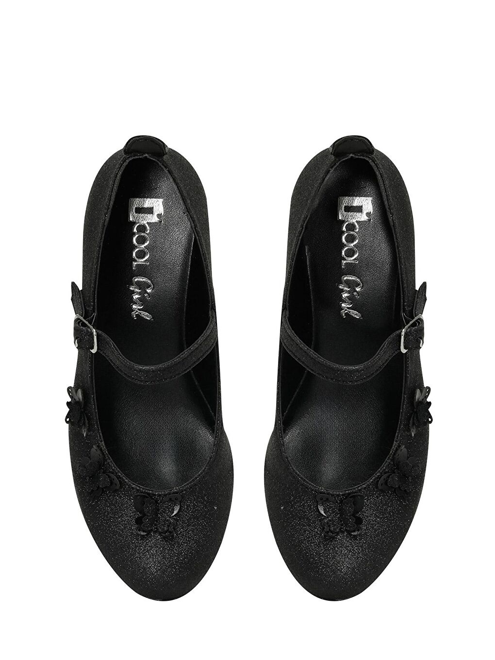 ARIO 4FX Siyah Kız Çocuk Topuklu Ayakkabı-3