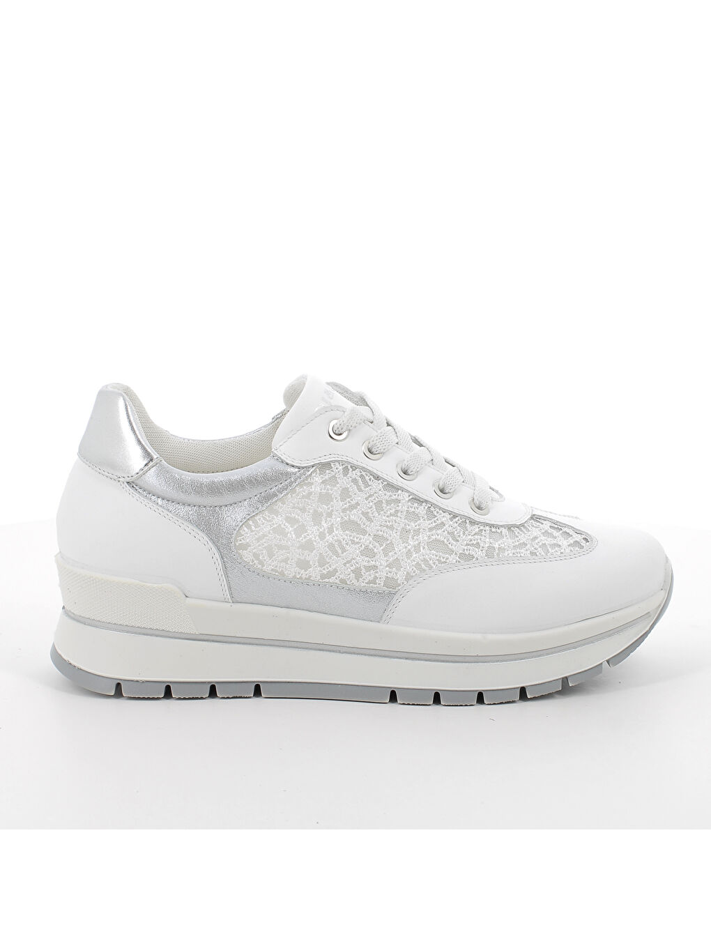 Beyaz Kadın Sneaker 7660300 DNS 76603 NAP.SO/RET.GRAC Bianco-1