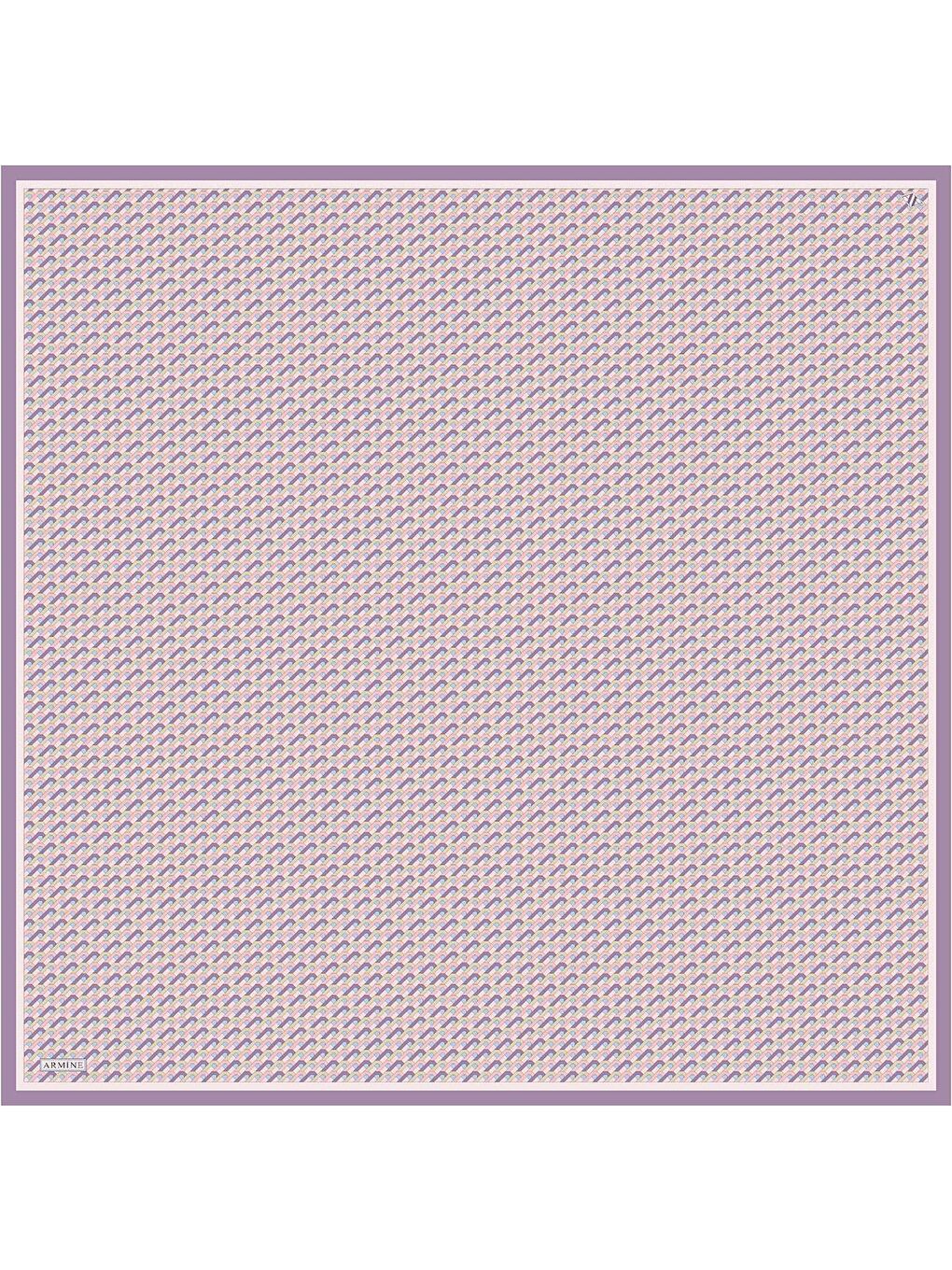 Pembe Saf İpek Sura Eşarp 9417D 37-4