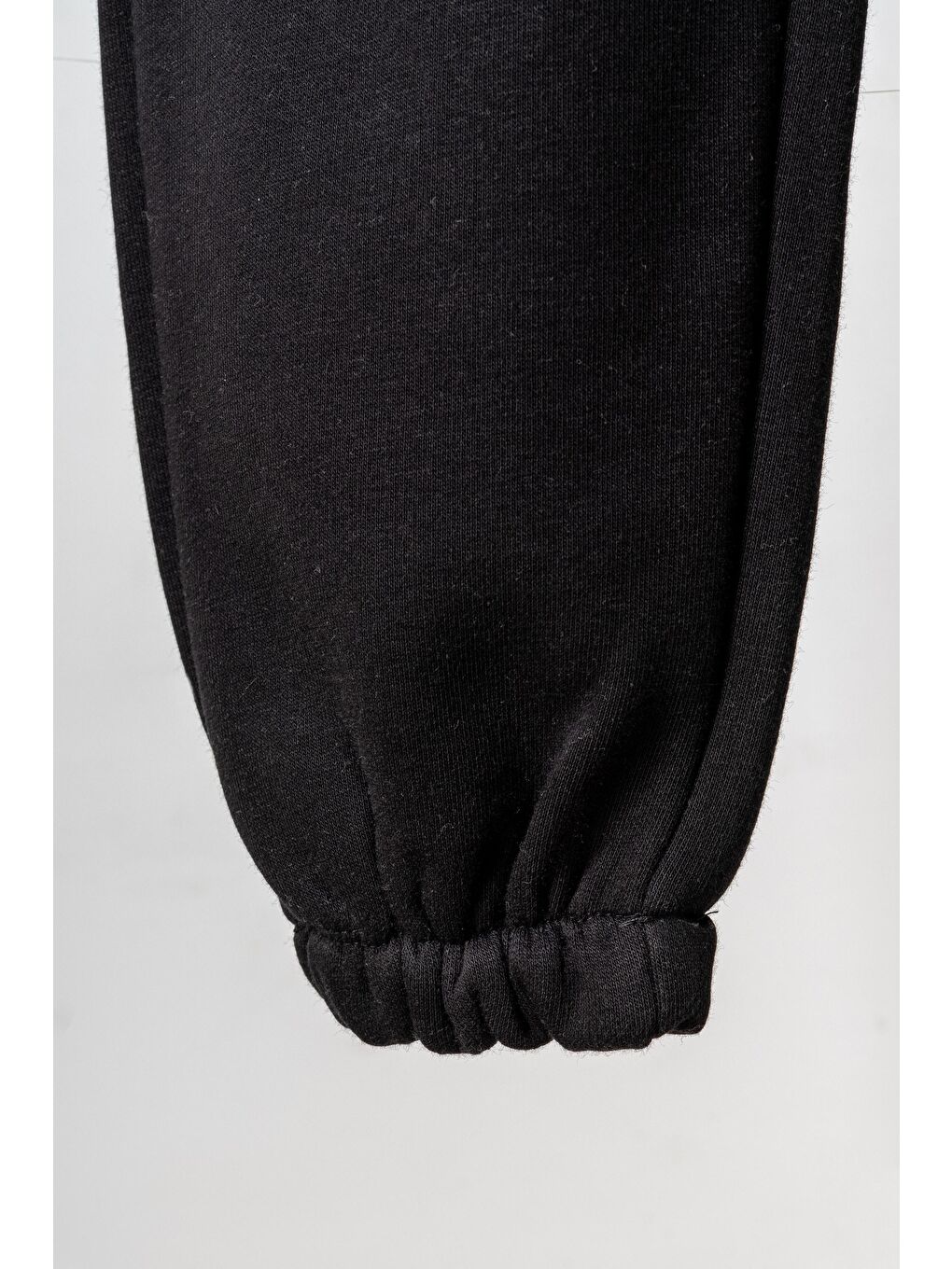 Siyah 3 İp Where Dance İs Baskılı Kız Çocuk Eşofman Altı-3