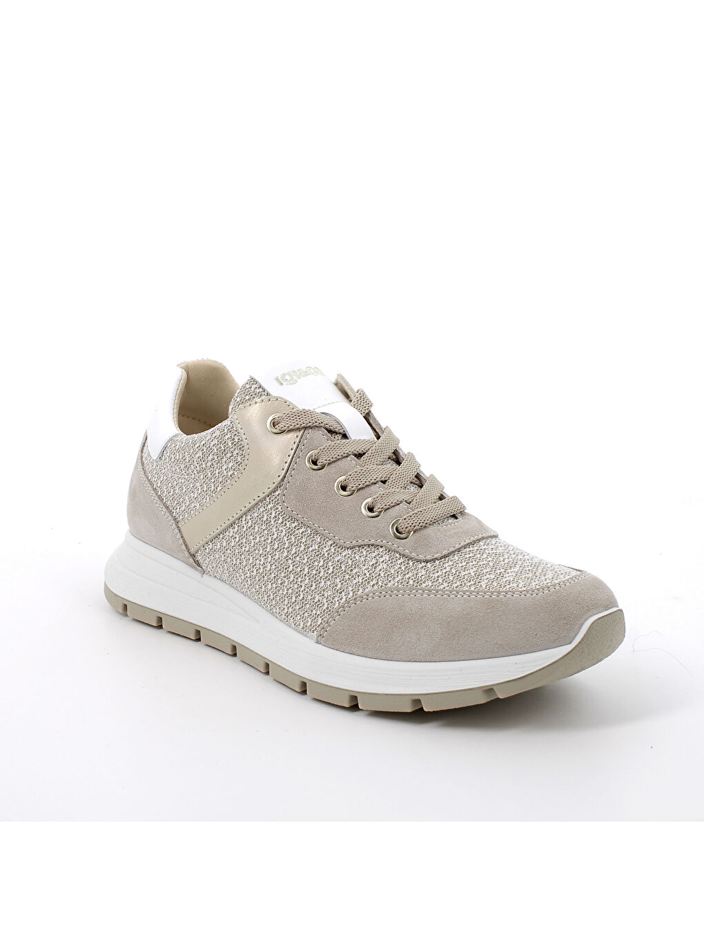 Bej Kadın Sneaker 7659211 DEM 76592 SCAM.S/TES.LACE Visone-1