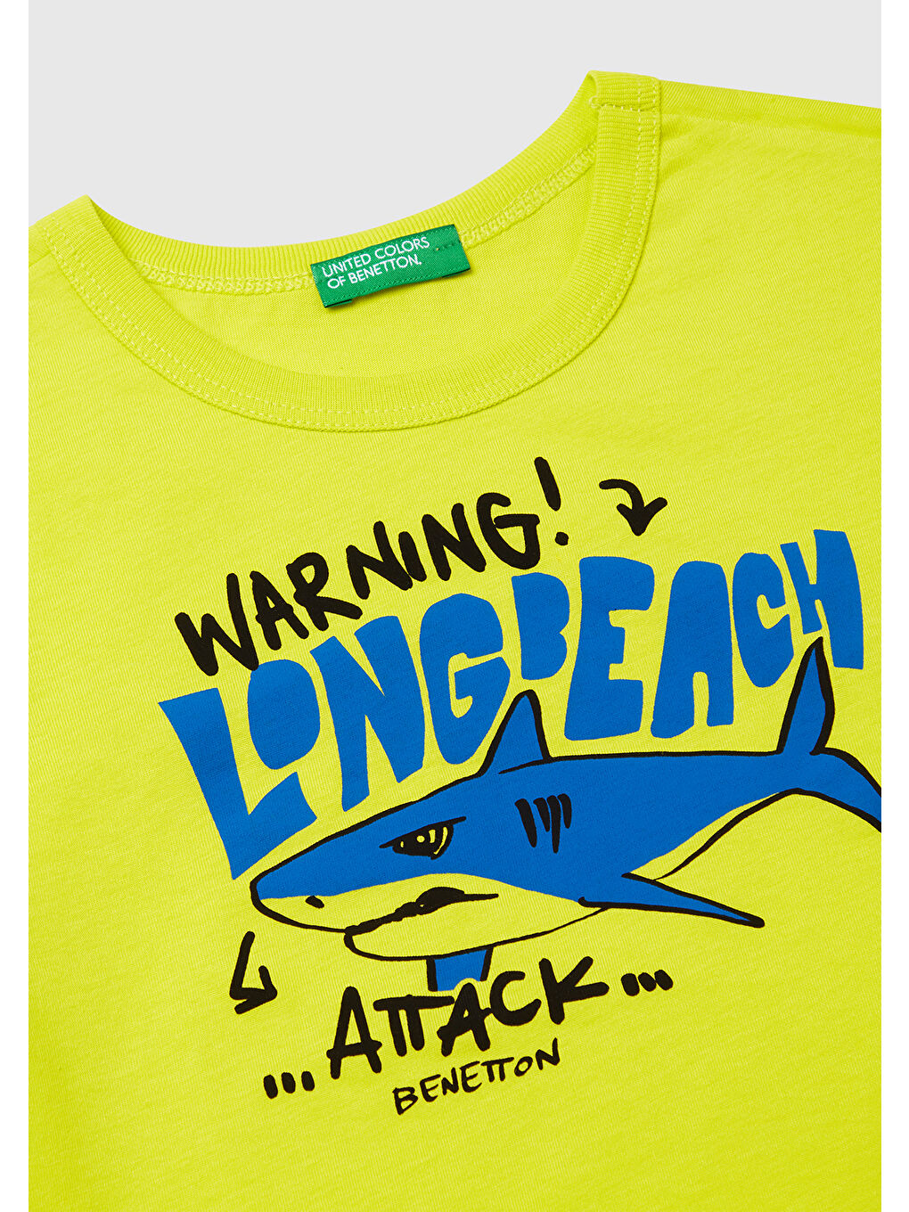 Erkek Çocuk Sarı Grafik Baskılı Kısa Kollu T-Shirt-2