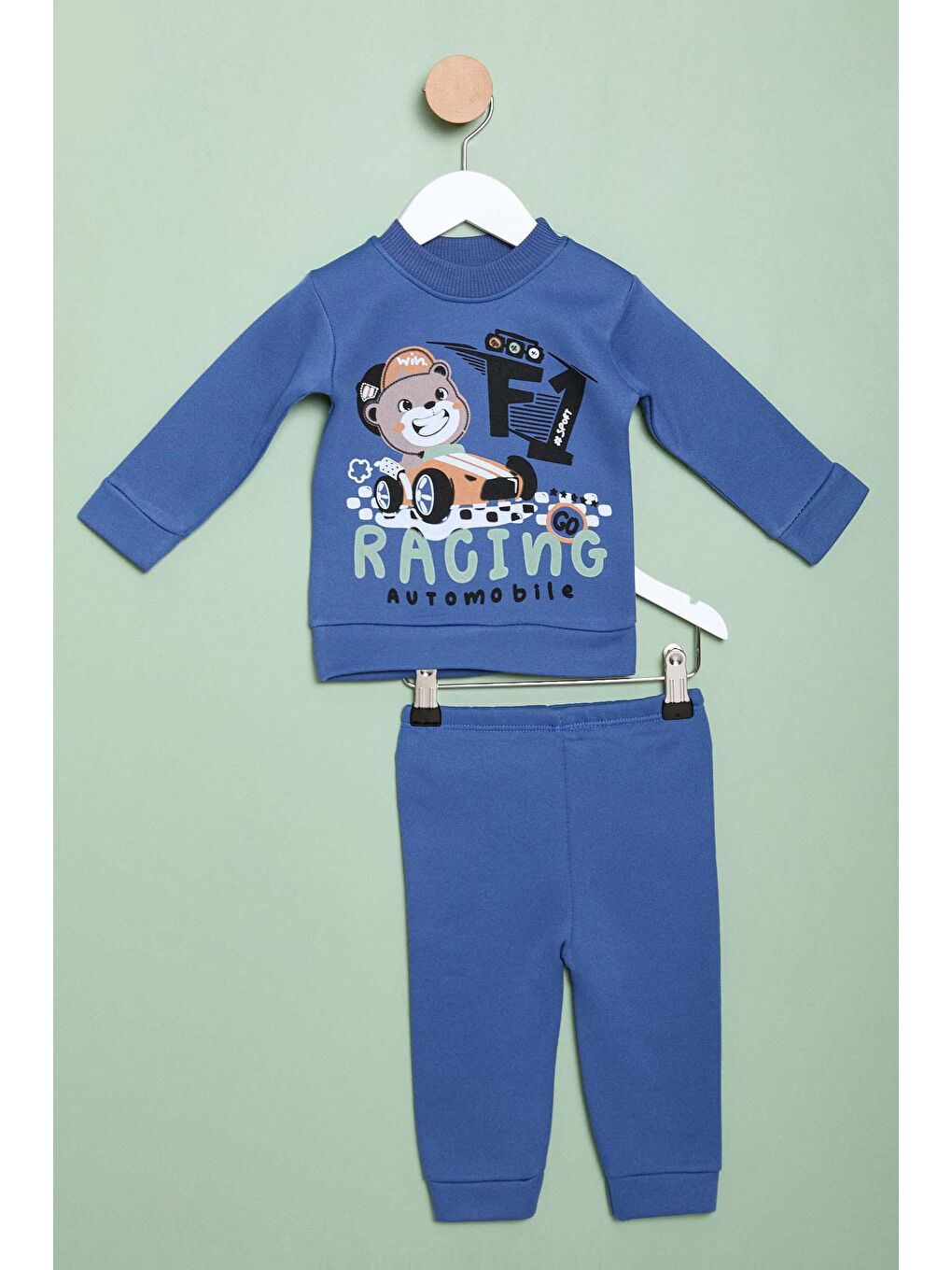 Erkek Çocuk Mavi Bebek Takımı - 23976