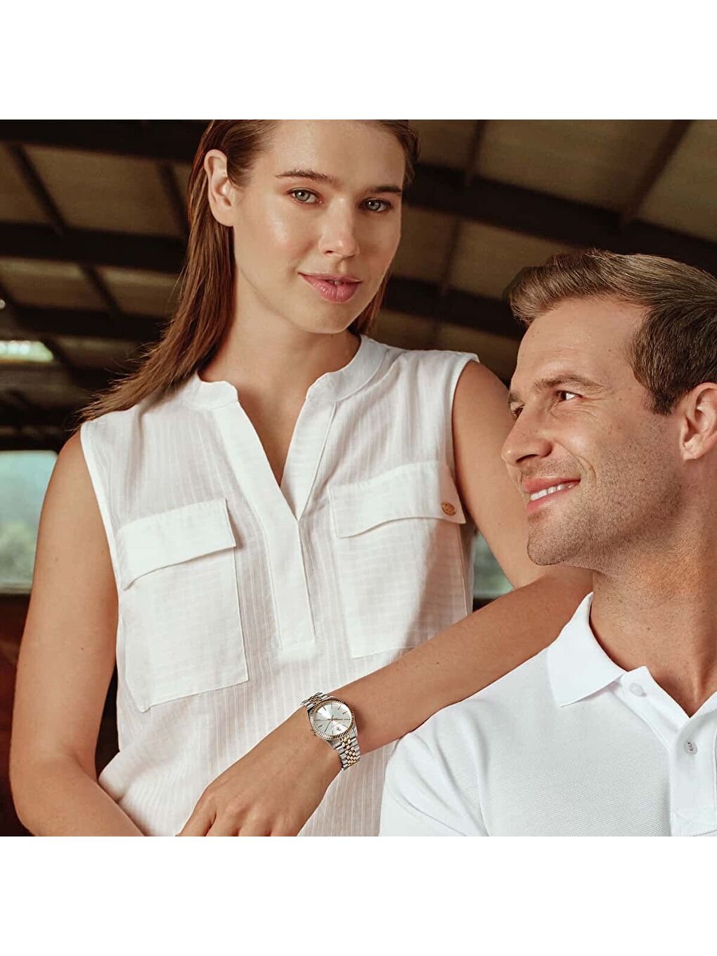 Gri USPA2103-03 Kadın Kol Saati-4