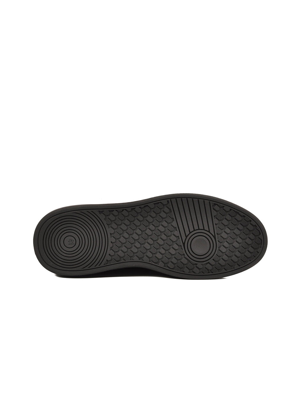 Siyah Mat Nubuk Memory Foam Erkek Casual Ayakkabı Sneaker 6630-1 M-3