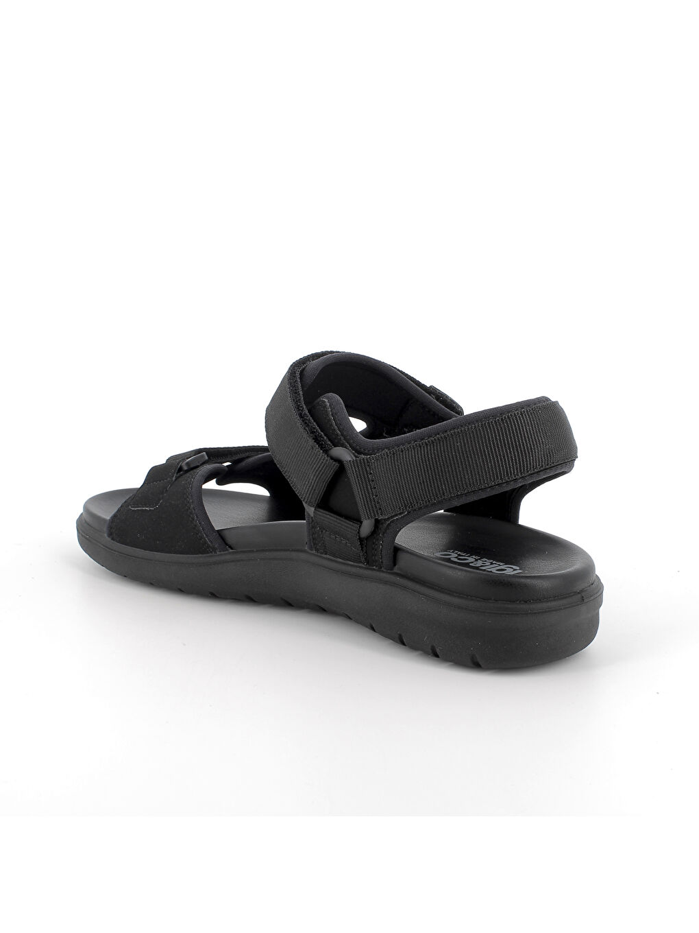 Siyah Erkek Sandalet 5644300 UXF 56443 SI.NABUK Nero-2