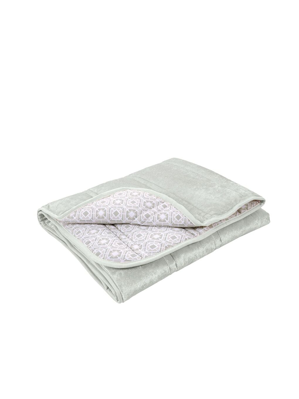 Yeşil Fancy Bebek Yorgan (150x100 cm) Adaçayı-2