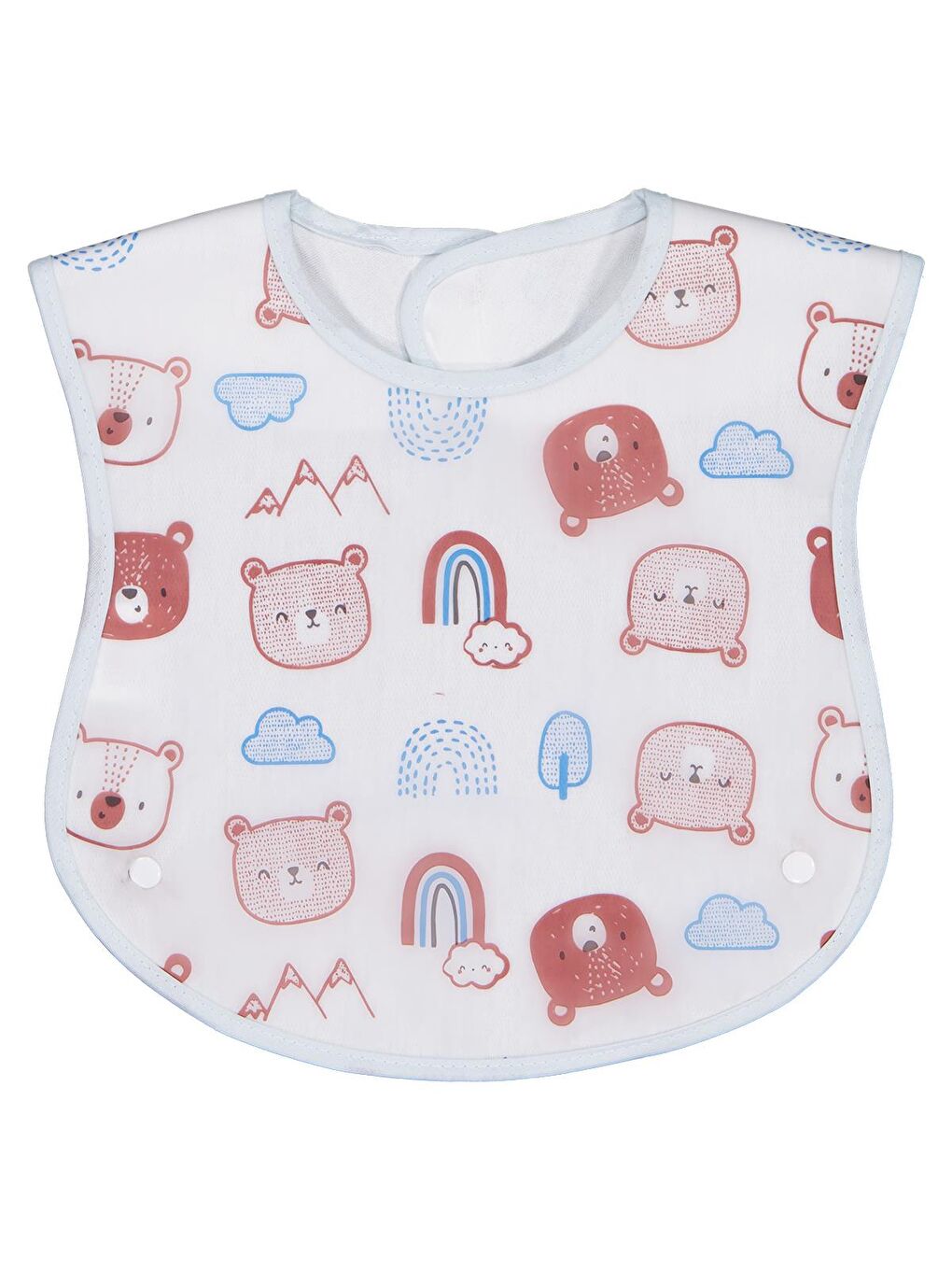 Baby Ayıcık Empirme Mama Önlüğü - Yeşil Standart-1