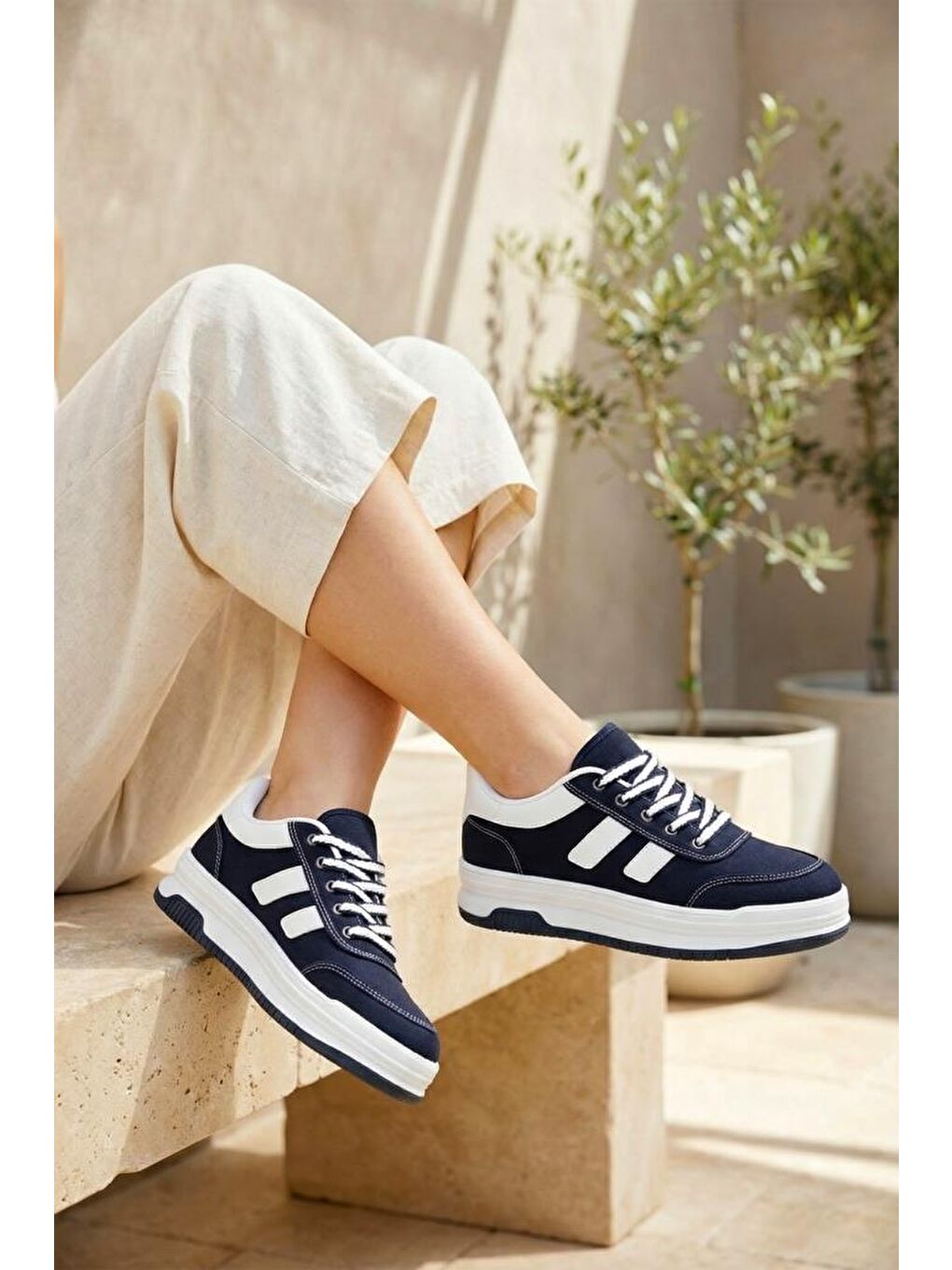 Lacivert DS Sapphire Sneaker 2025 Kadın-3