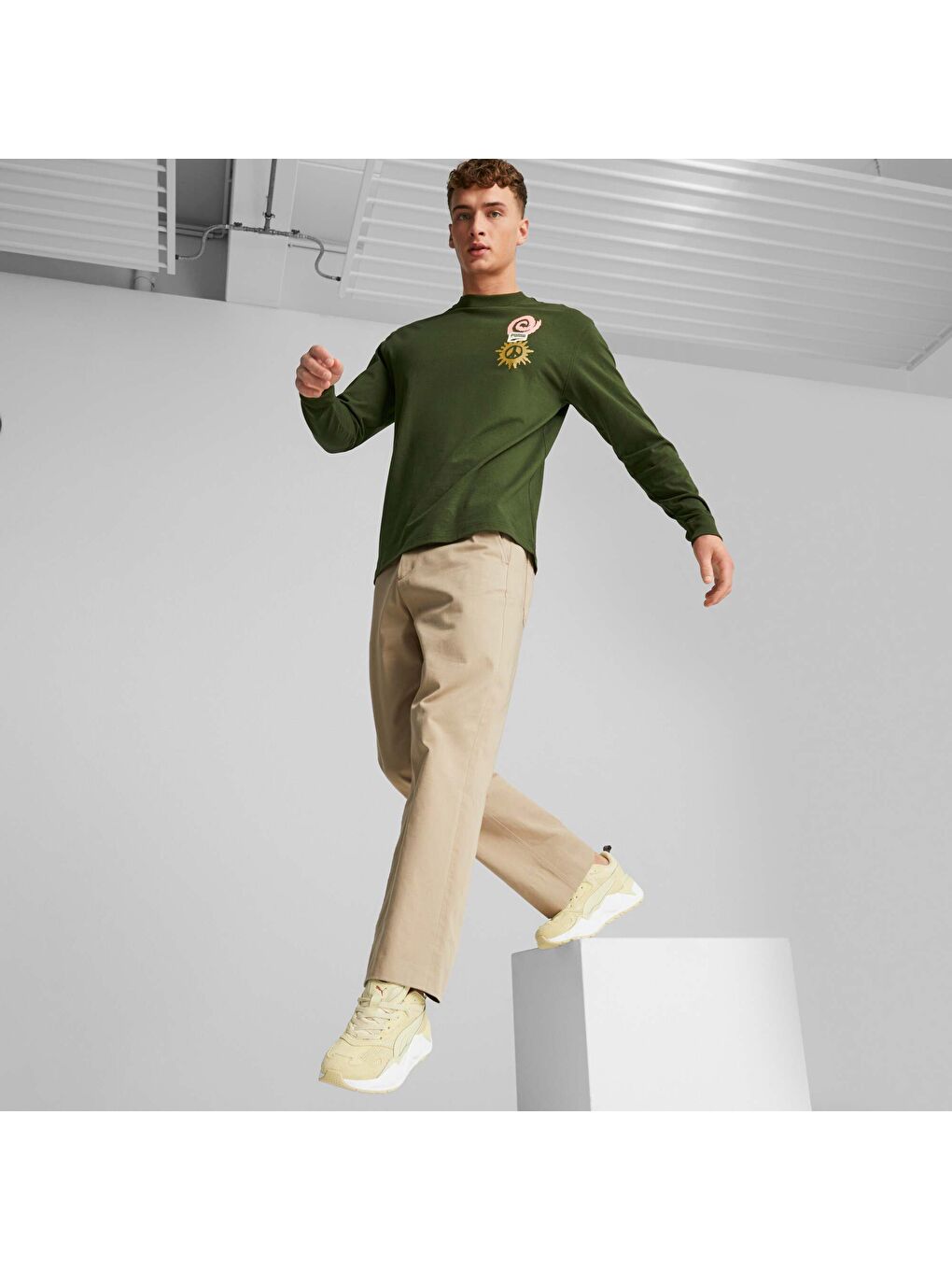 Beyaz RS-X Efekt Perforated Ayakkabı-1