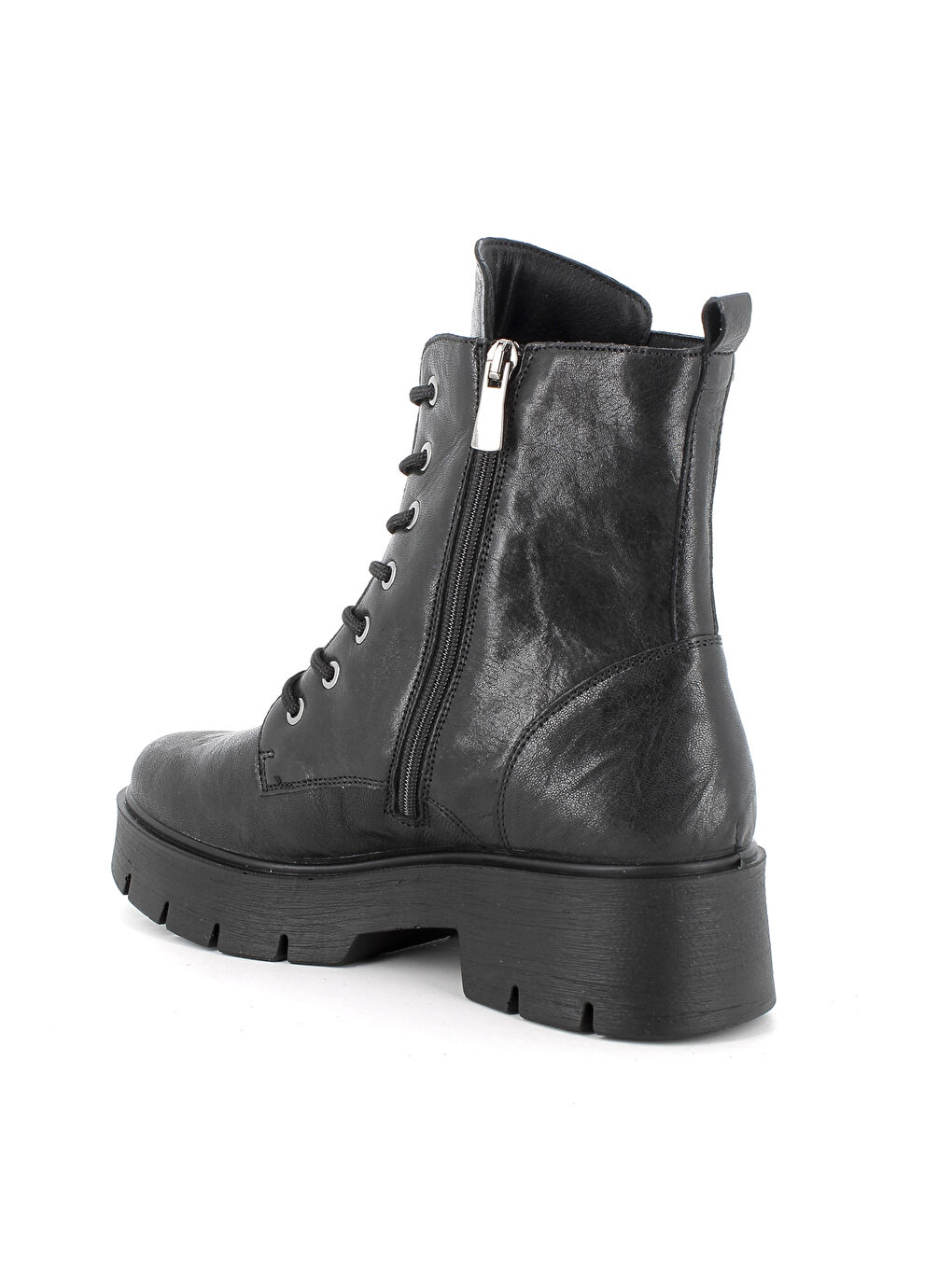 Siyah Kadın Bot 6665600 DST 66656 Capra Met Parke Nero-2