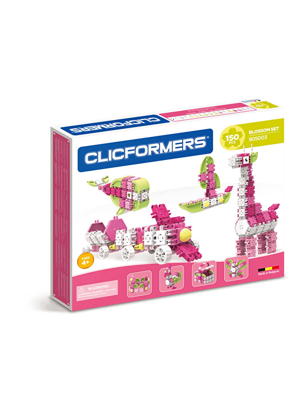 Clicformers Karışık Blossom Set - 150 Parça