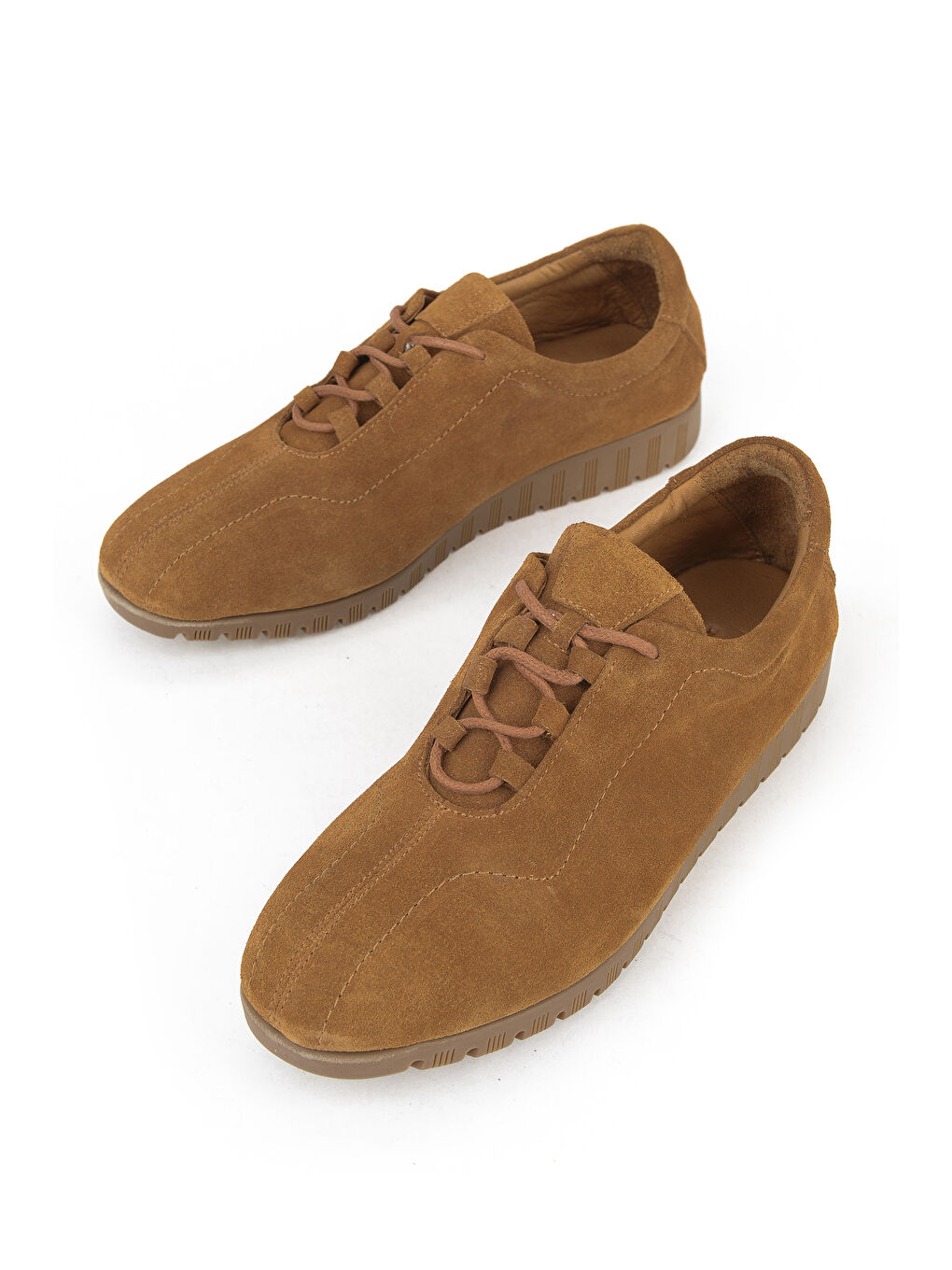 Kahverengi Kadın Hakiki Deri Ayakkabı 1531050Z26144009K Taba-4