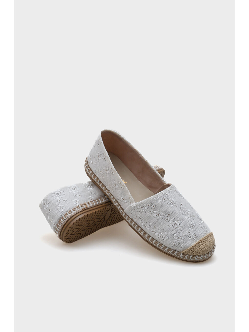 Gri Pasarella Kadın Espadril-4