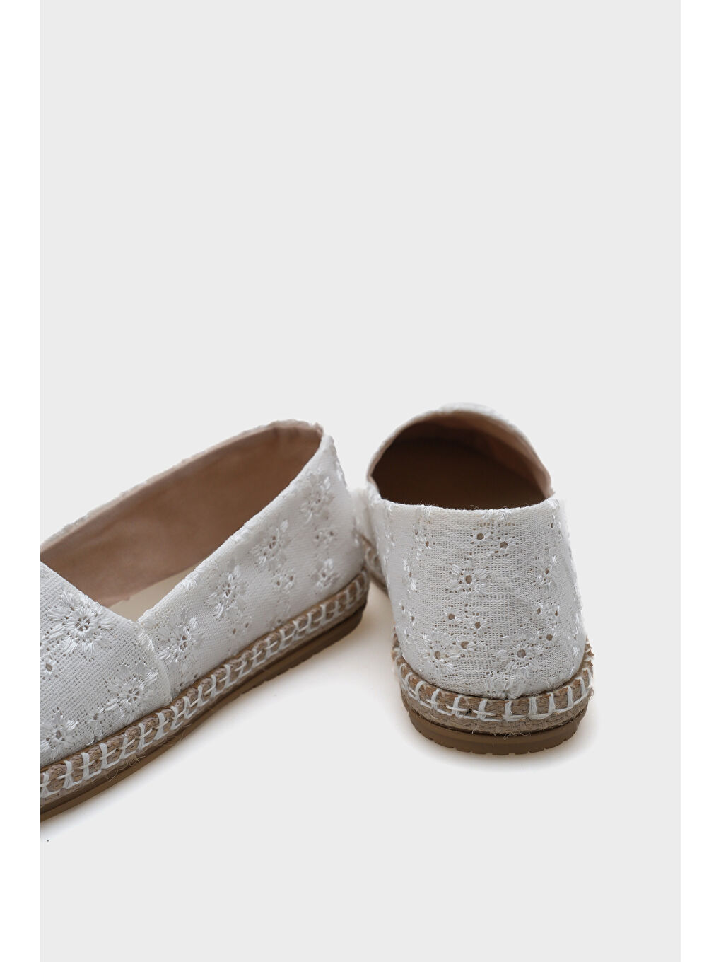 Gri Pasarella Kadın Espadril-5