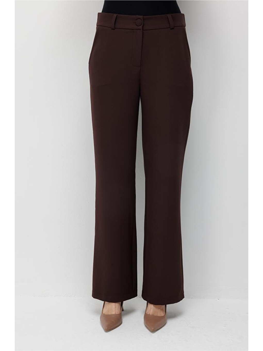 Lacivert Basic Double Klasik Kahve Pantolon-3