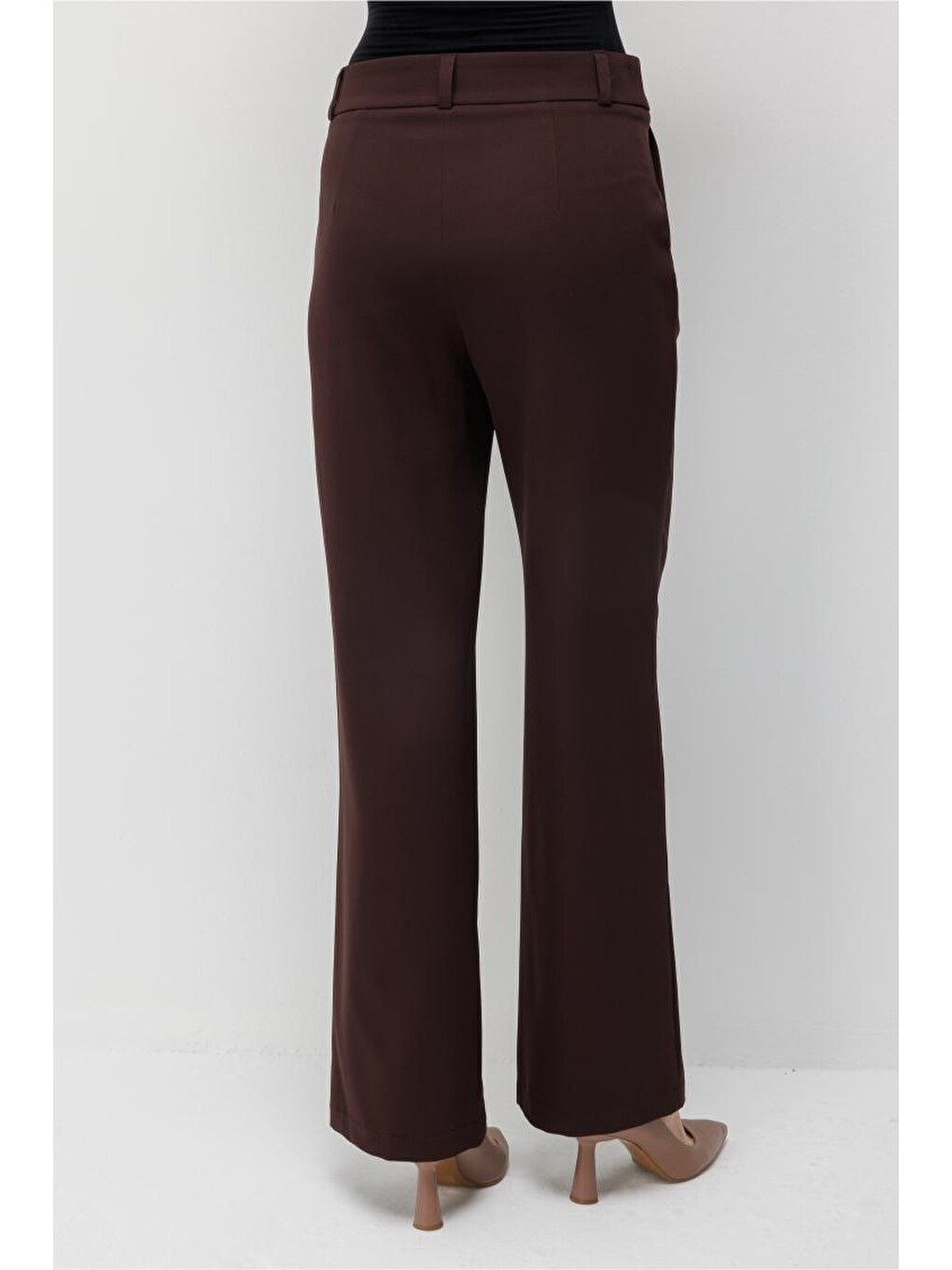 Lacivert Basic Double Klasik Kahve Pantolon-5