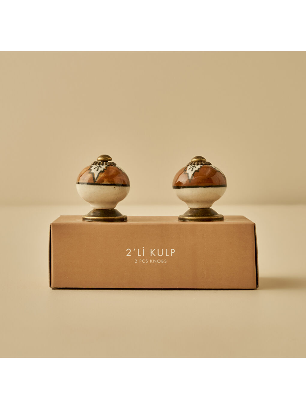 Kahverengi Dae Kulp 4'lü Kiremit (6,5x3x3 cm)-3