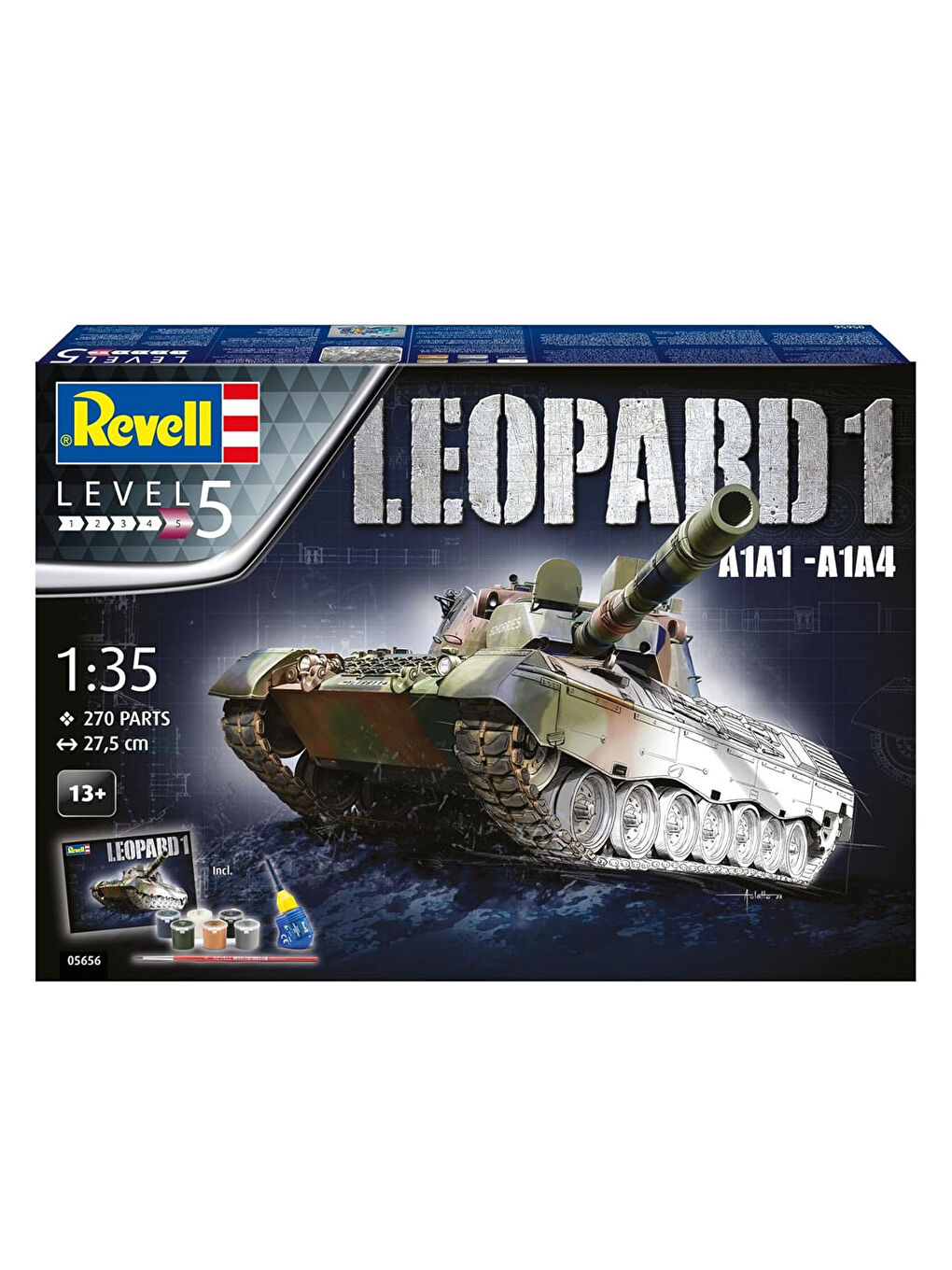 Maket Gift Set Askeri Leopard 1 A1A1-A1A4 05656-6