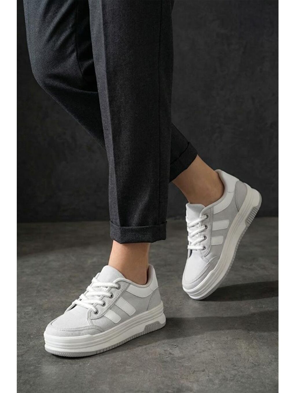 Gri DS Sapphire Sneaker 2025 Kadın-6