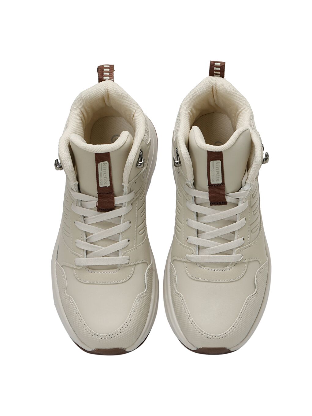 Ekru TRACES PU HI W 3PR Kum Kadın Outdoor Bot-3