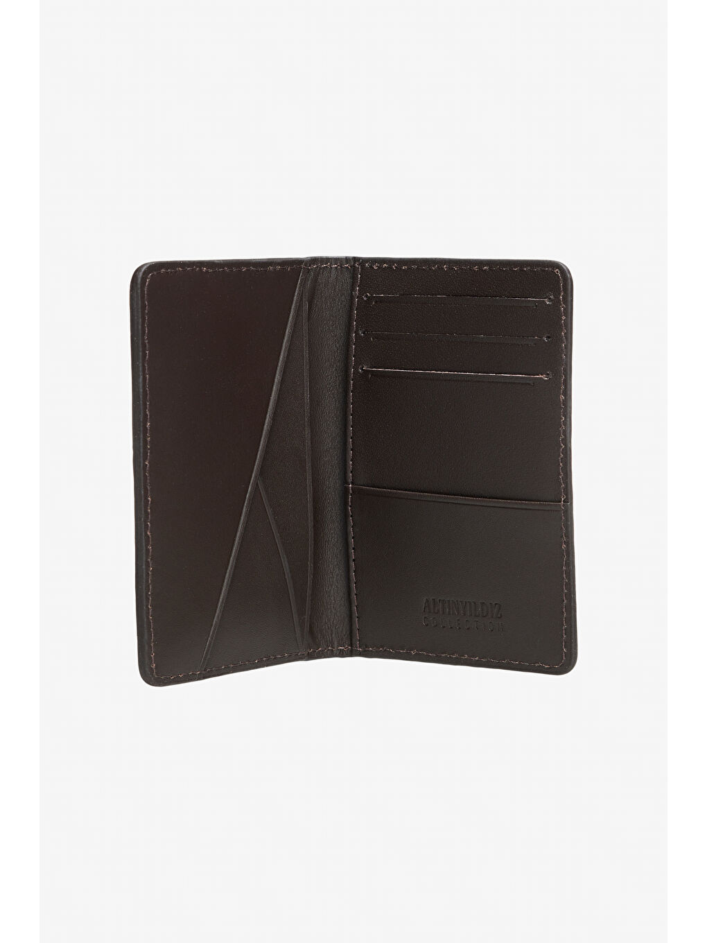 Erkek Kahverengi %100 Deri Kartlık-1