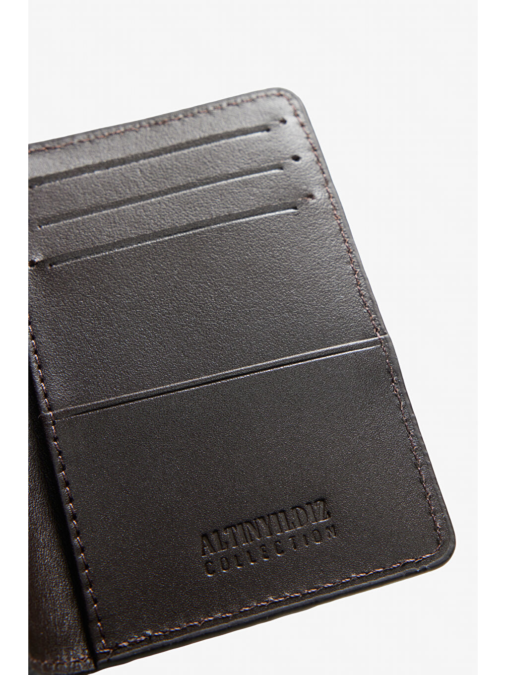 Erkek Kahverengi %100 Deri Kartlık-2