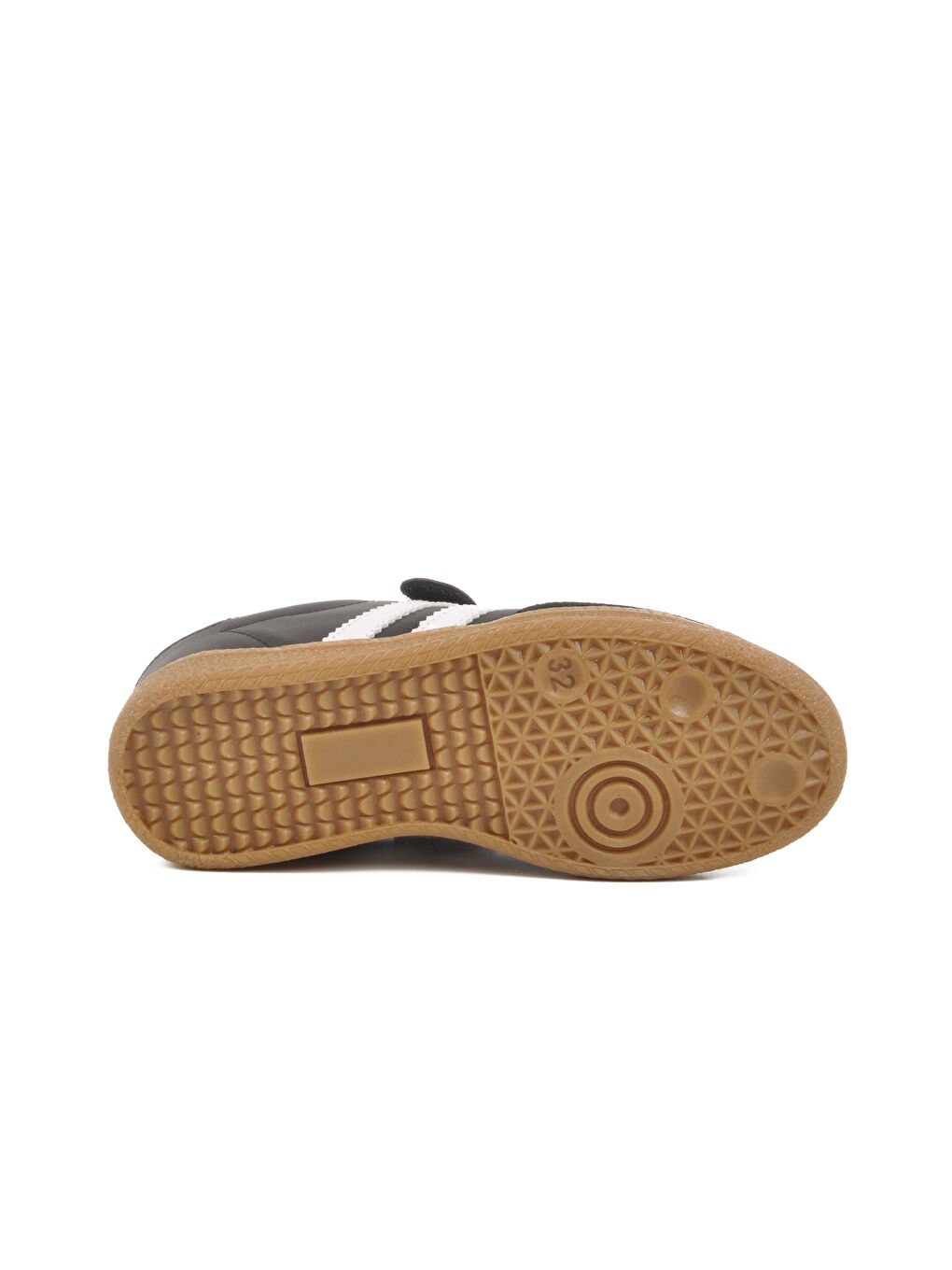 Siyah Beyaz Cırtlı Erkek Çocuk Spor Ayakkabı 225 F-4