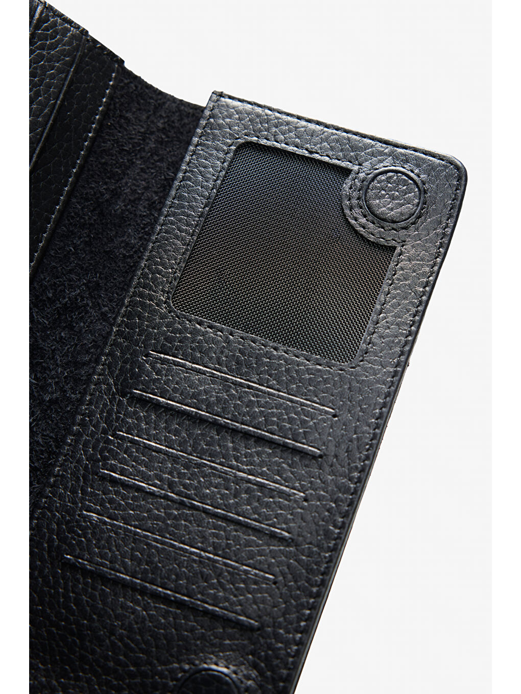 Erkek Siyah %100 Deri Cüzdan-3