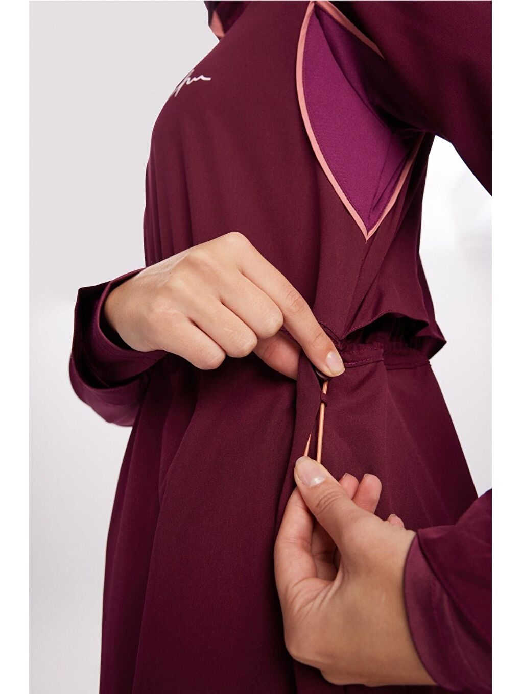 Active H-Per Fit Mor Tesettür Tenisçi Üstü Act-43-4