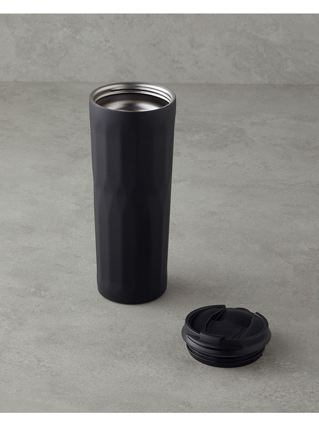 CozyCup Çelik Termos Bardak 500 ml Siyah-2