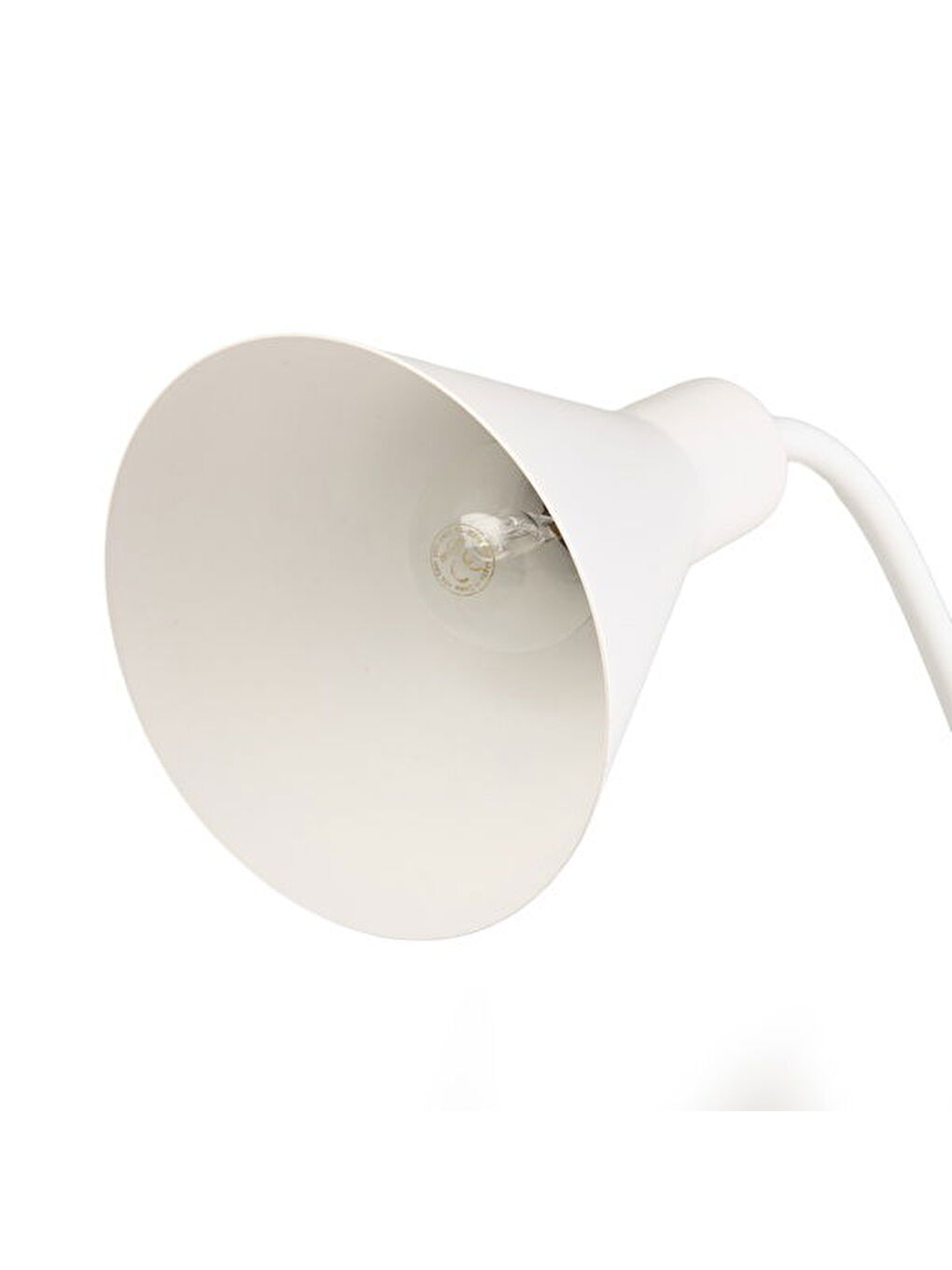 Testa Oynar Başlıklı Ayaklı Metal Lambader - Beyaz-3