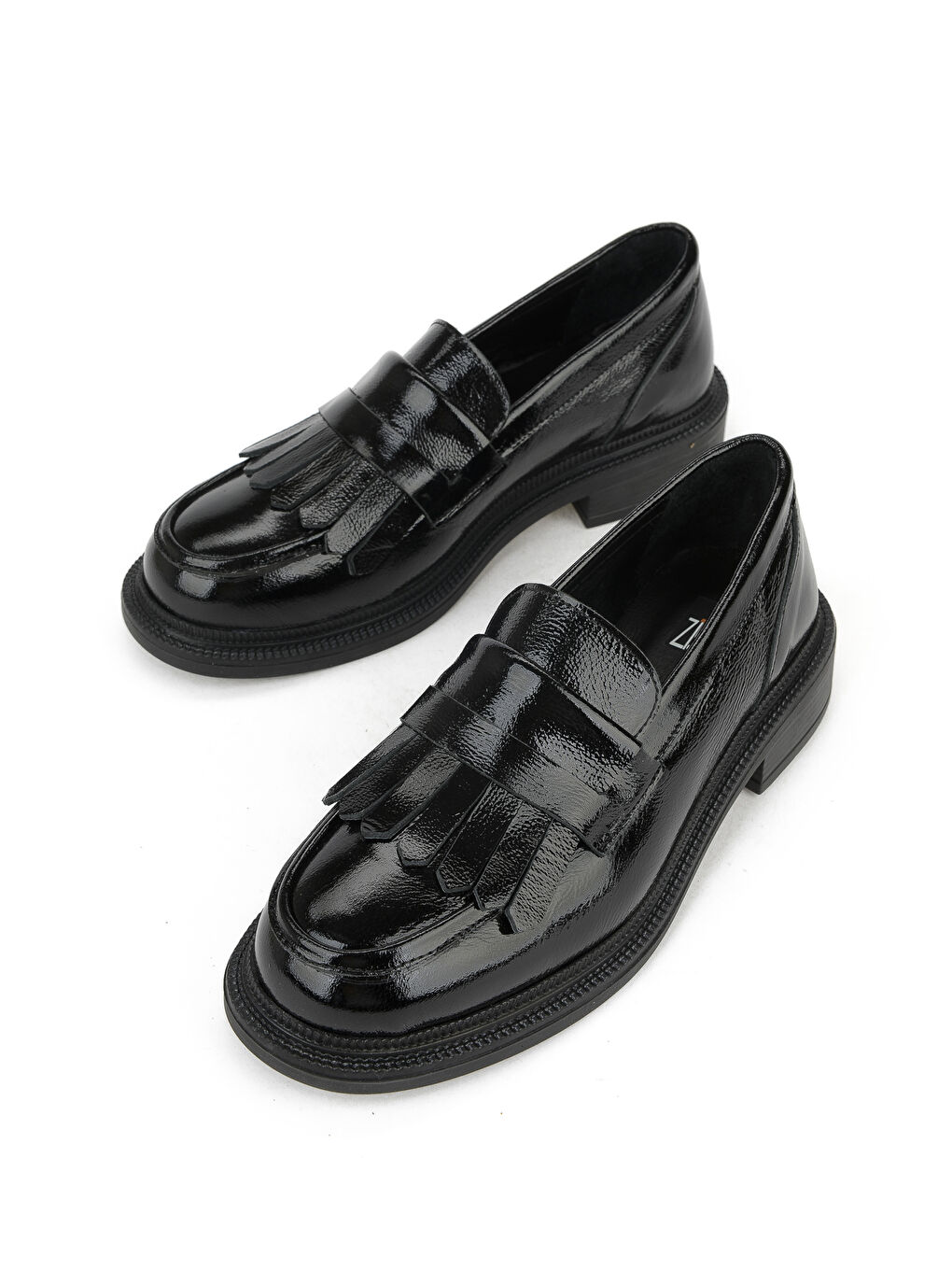 Kadın Hakiki Deri Ayakkabı 153111Z224022 Siyah-4