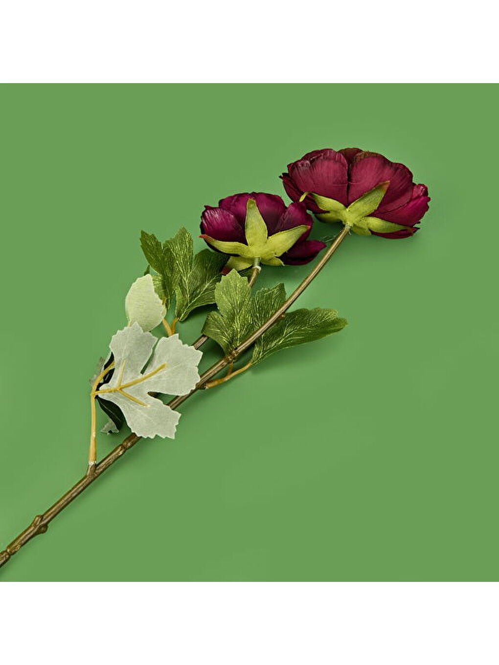 Deco Rose Dal Çiçek - Koyu Pembe - 66 cm-2