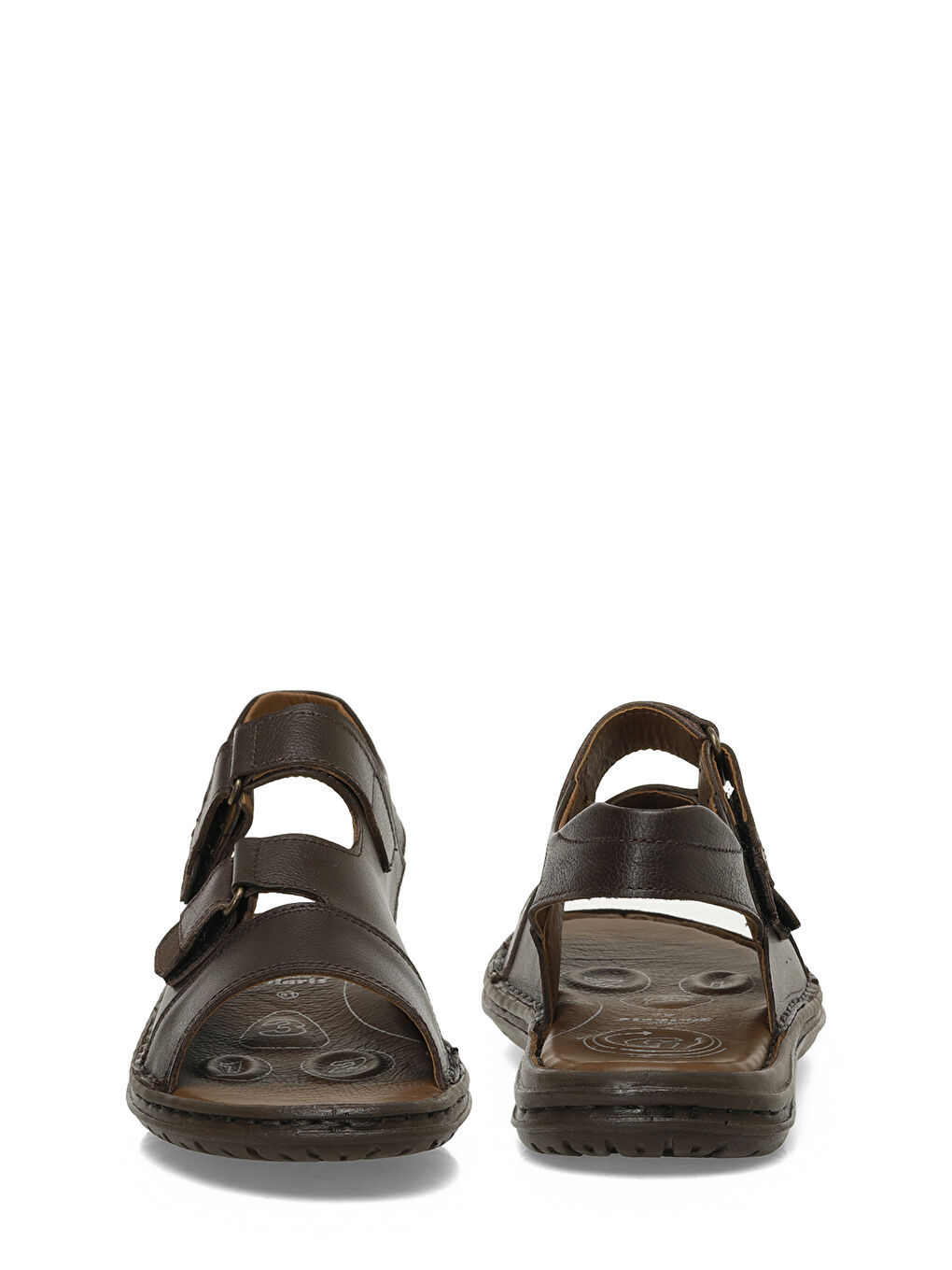 107451.M 5FX Kahverengi Erkek Sandalet-4