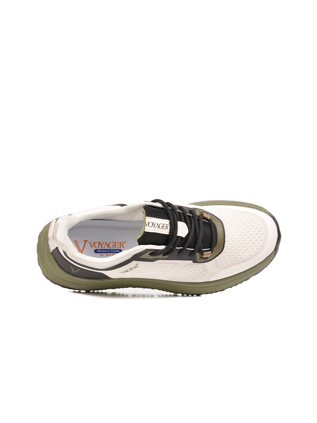 Beyaz Memory Foam Fileli Nefes Alabilen Erkek Spor Ayakkabı Sneaker E460 M-2