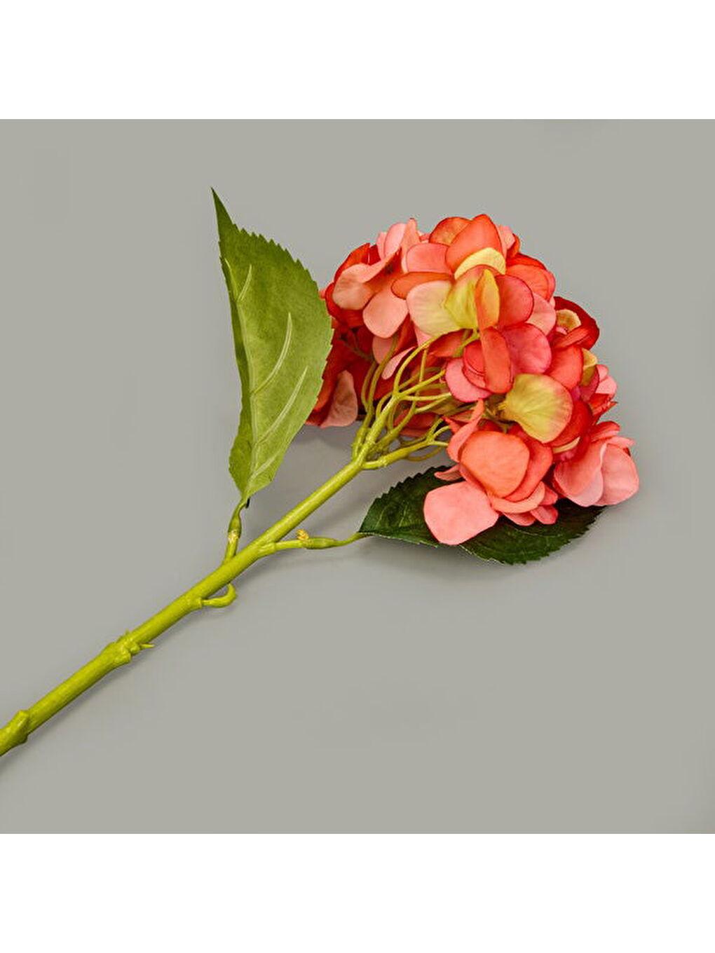 Deco Ortanca Dal Çiçek - Turuncu - 37 cm-1