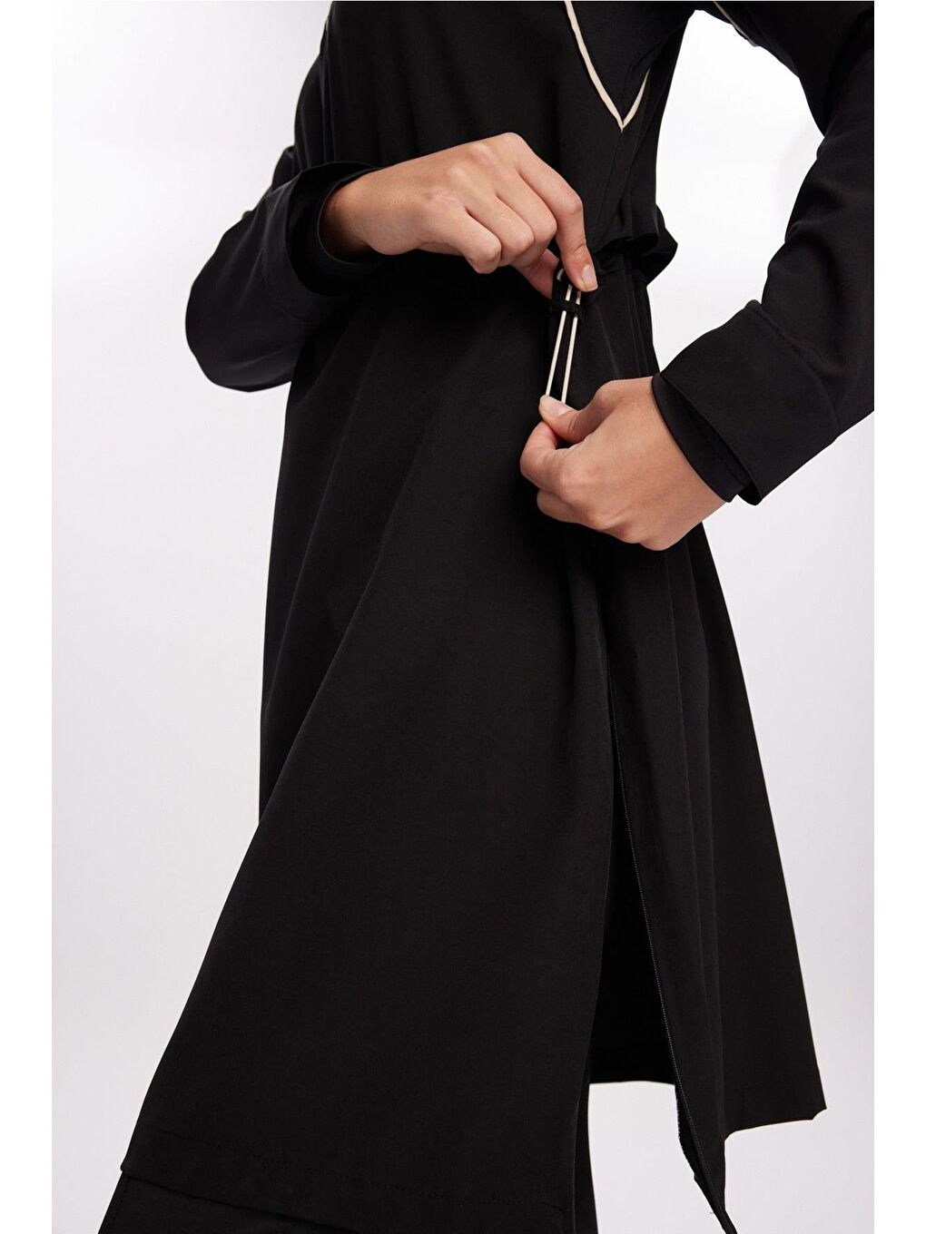 Active H-Per Fit Siyah Tesettür Tenisçi Üstü Act-43-6