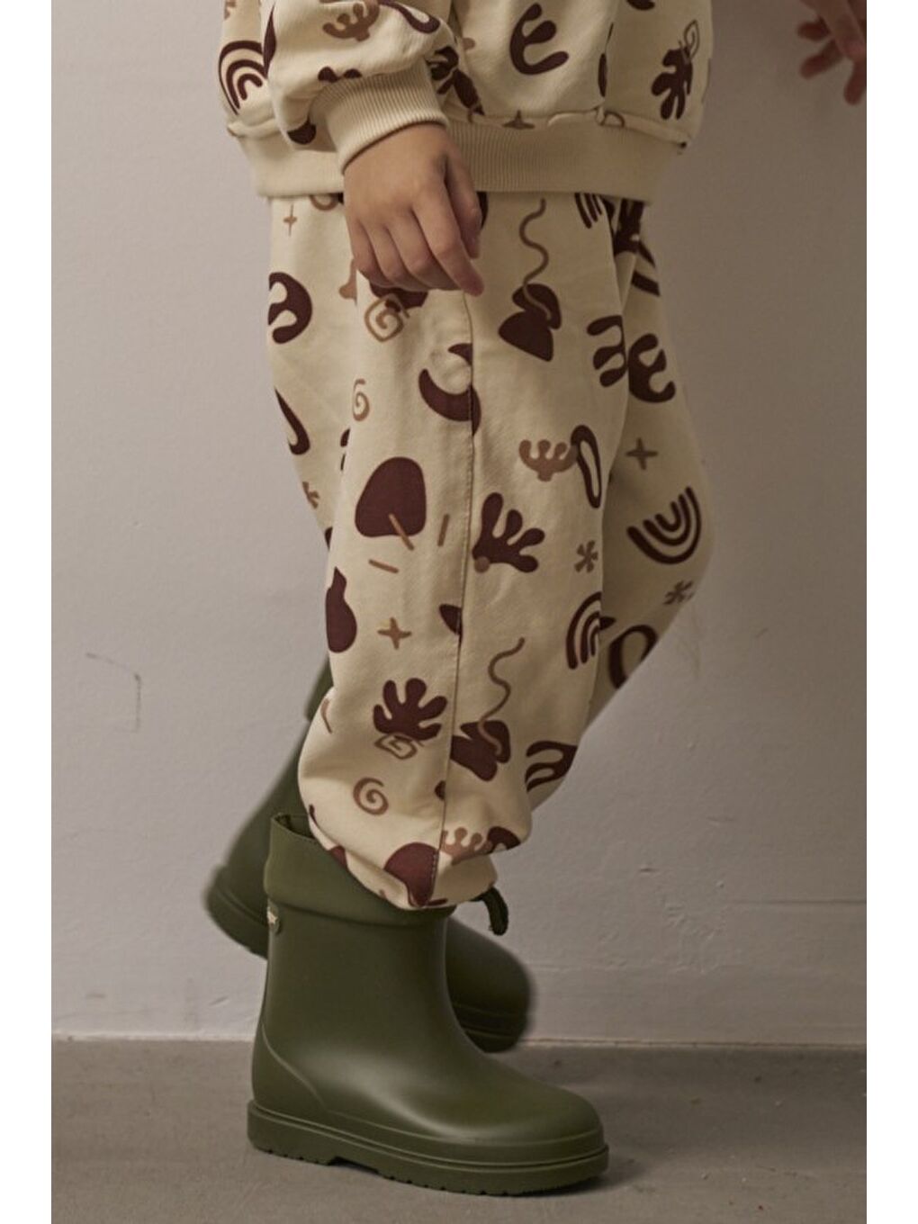 Karışık Bohem Baskılı Eşofman Altı-1