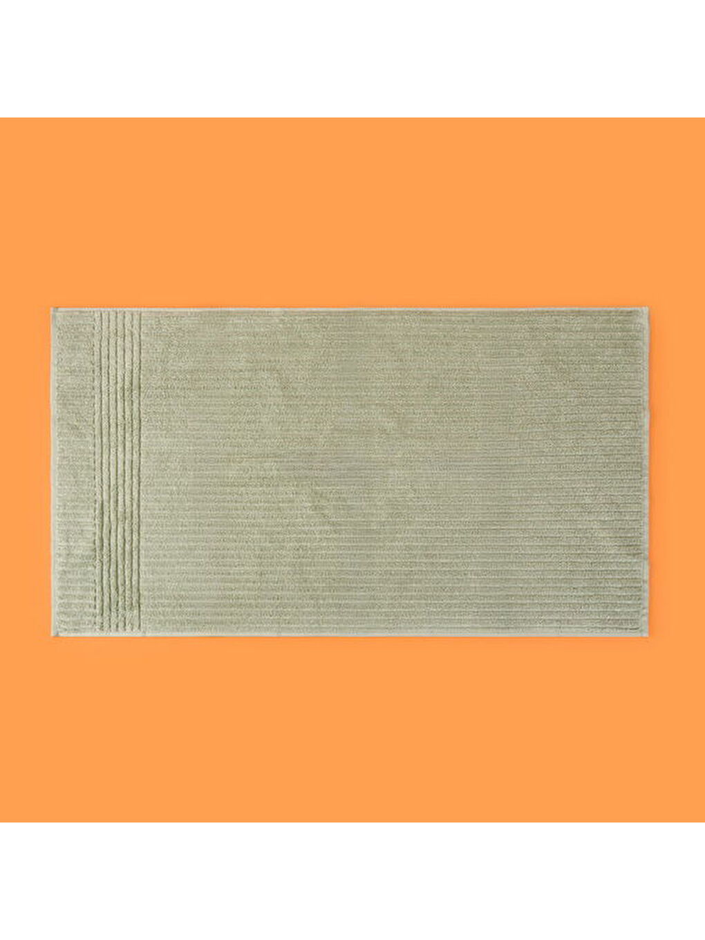 Soft Microcotton Yüz Havlusu - Yeşil - 50x90 cm-1
