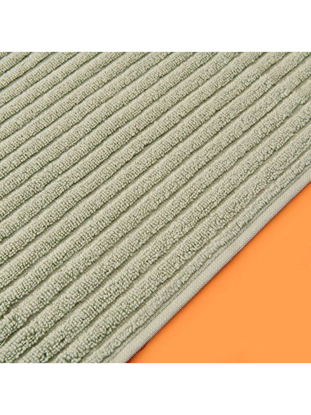 Soft Microcotton Yüz Havlusu - Yeşil - 50x90 cm-3