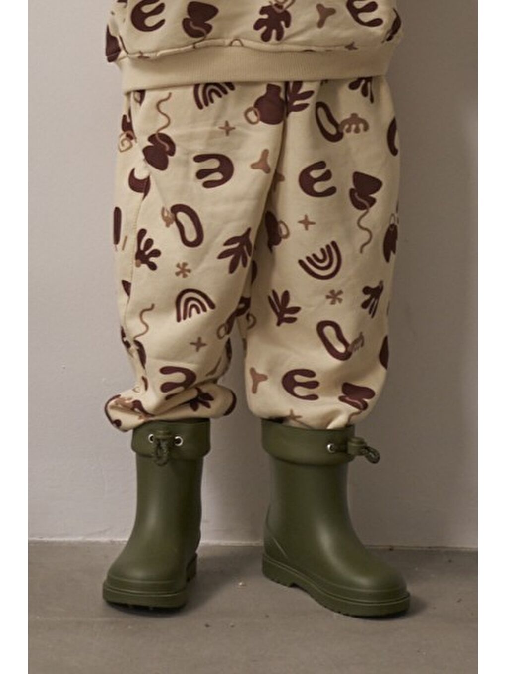 Karışık Bohem Baskılı Eşofman Altı-3