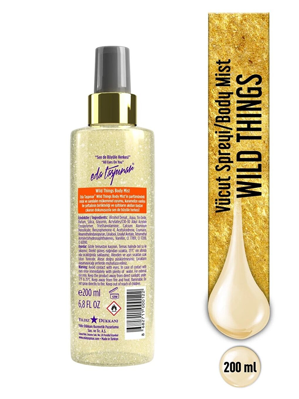 SimliBody Mist, Şehvetli Wild Things Body Mist, 200ml-1