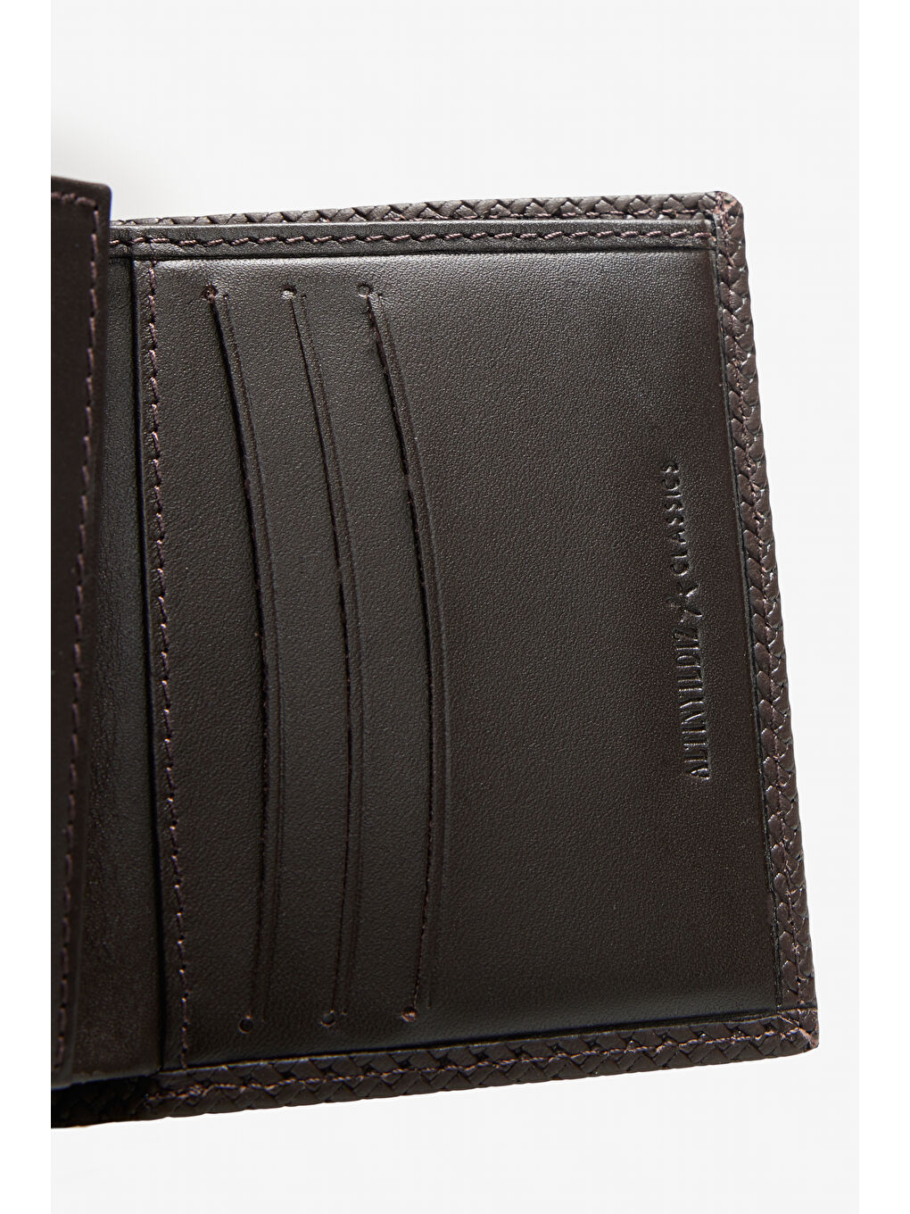 Erkek Kahverengi %100 Deri Cüzdan-4