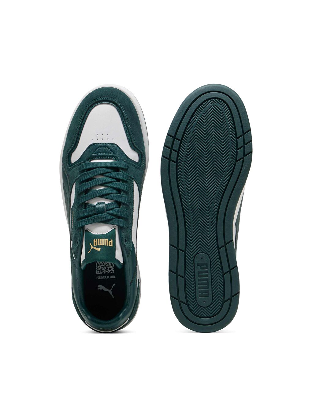 Beyaz Court CLASSIC Süet UNISEX Ayakkabı-3