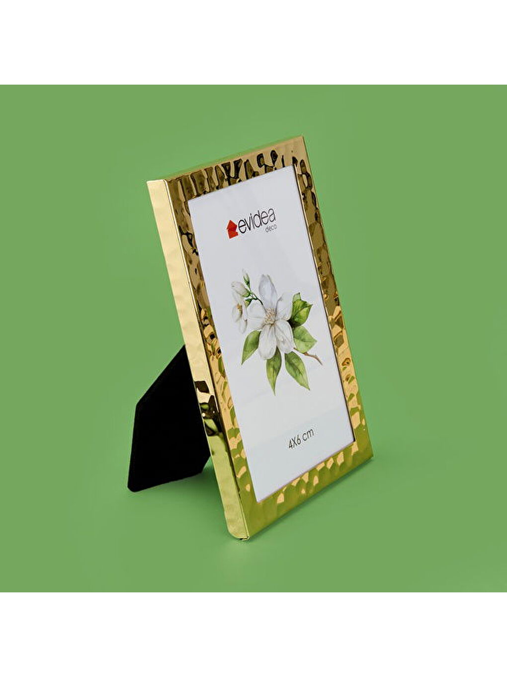 Sarı Deco Palermo Metal Fotoğraf Çerçevesi - Gold - 10x15 cm-3