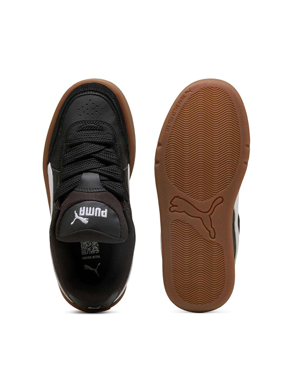 Siyah Park LIFESTYLE SK8 Genç Ayakkabı-3