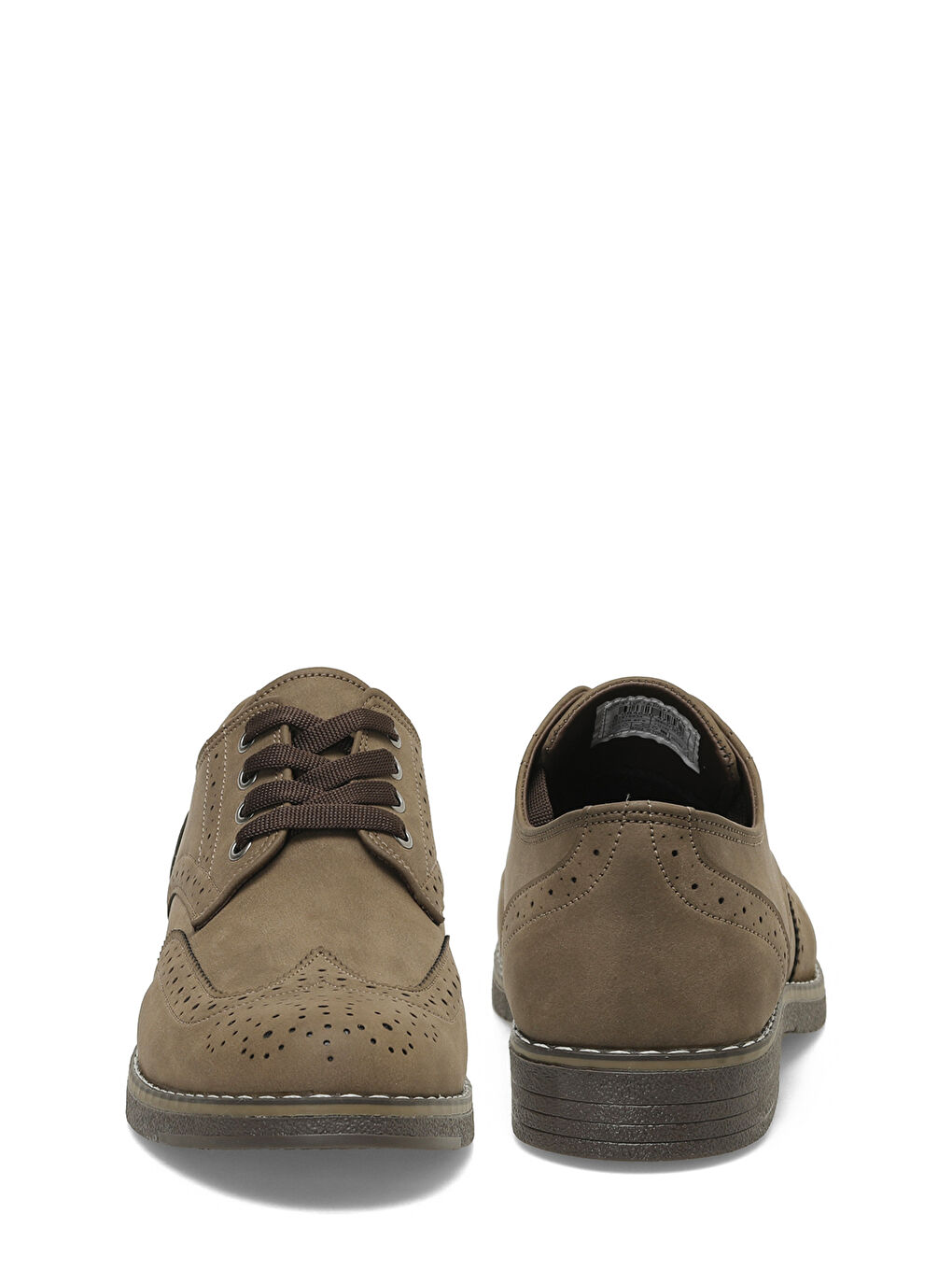 Bej 356033.M 5FX Vizon Erkek Klasik Ayakkabı-4