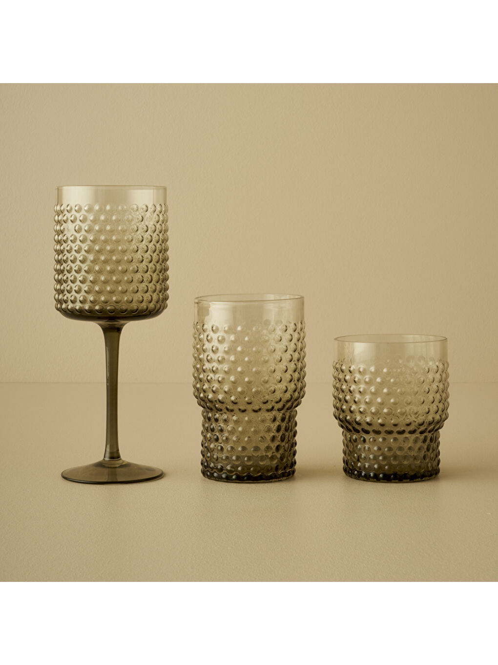 Yeşil Bubble Bardak-Kadeh Seti 18'li-1